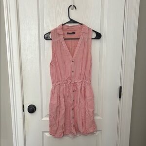 Abercrombie & Fitch Pink Striped Sundress